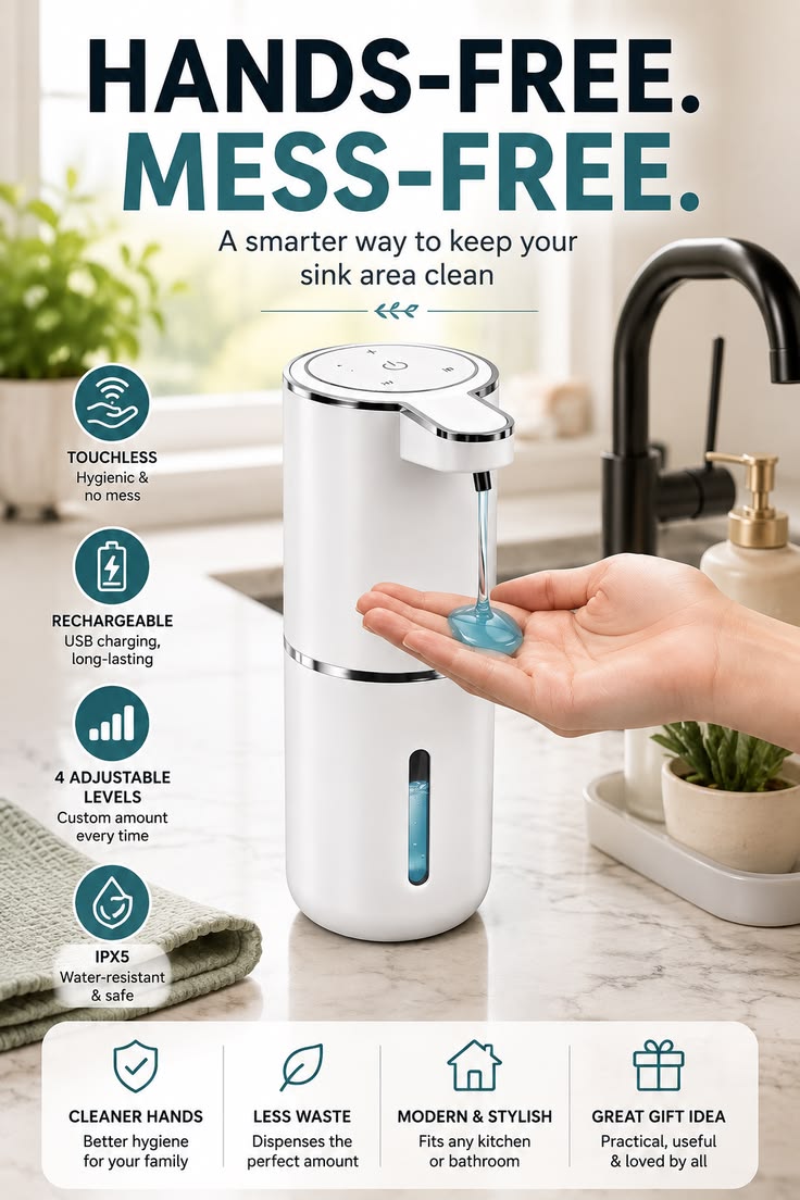 CLEVA SENSE™ Smart Touchless Soap Dispenser